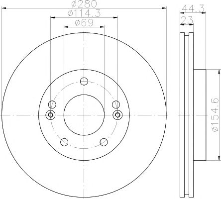 Disc frana