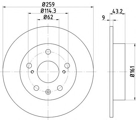 Disc frana