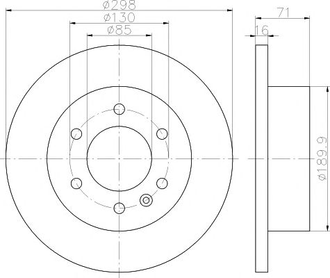 Disc frana