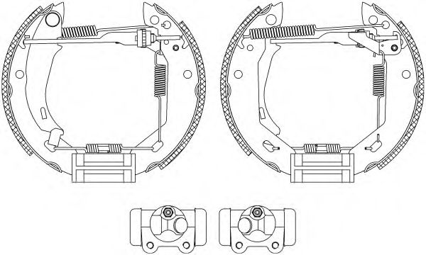 Set saboti frana