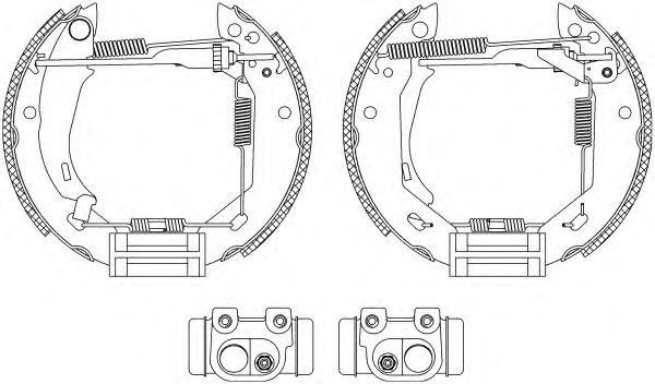 Set saboti frana