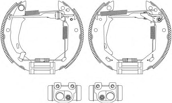 Set saboti frana