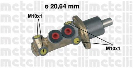 Pompa centrala, frana RENAULT CLIO I 91-96 20,64 /PEUGEOT 205 87-98