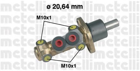 Pompa centrala, frana VW CADDY/GOLF/JETTA/PASSAT 82-97 20,64 MM