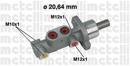 Pompa centrala, frana PEUGEOT 206 fara ABS SYS BOSCH 20,64