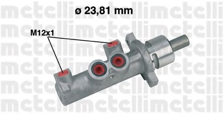 Pompa centrala, frana PEUGEOT 406 96-04 +ABS