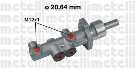 Pompa centrala, frana VW POLO/IBIZA/FABIA 01- 20,64 MM