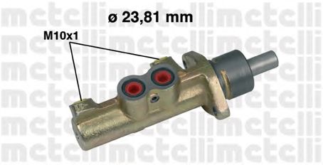 Pompa centrala, frana CITROEN EVASION/JUMPY 2,0 99- BOSCH . 23,81 MM