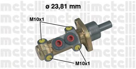 Pompa centrala, frana RENAULT MEGANE/SCENIC 1,4-2,0 16V 96-03 fara ABS