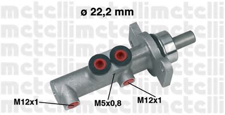 Pompa centrala, frana CITROEN C2/C3 1,1-1,6 02- LUCAS 22,2 MM