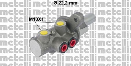 Pompa centrala, frana FIAT FIORINO/QUBO 1,3 D/1,4 07- 22,2 MM