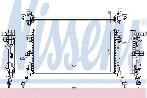 Radiator, racire motor