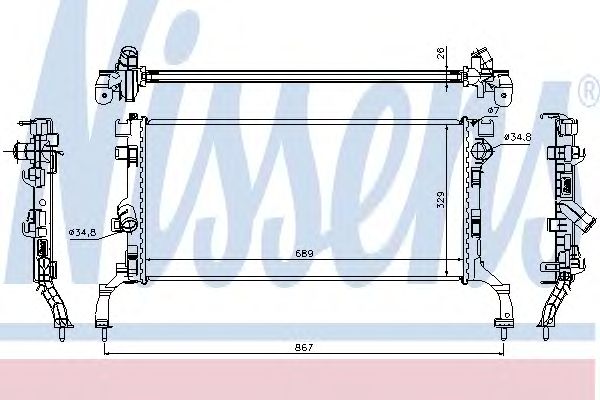 Radiator, racire motor