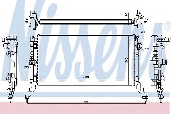 Radiator, racire motor