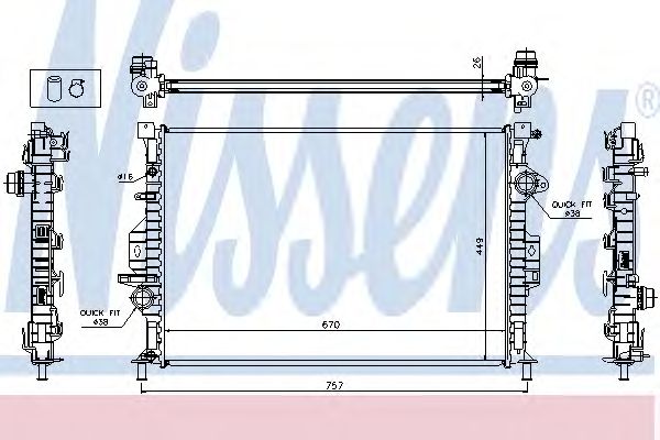 Radiator, racire motor