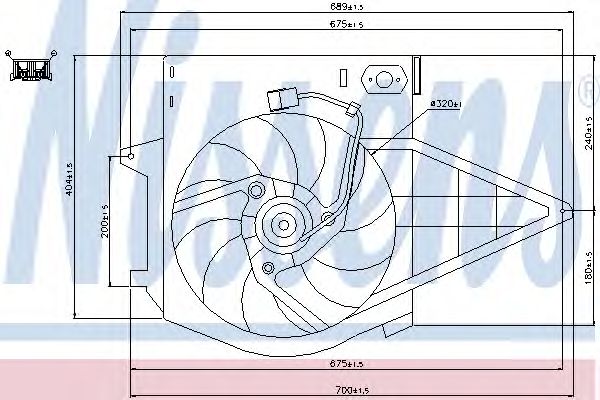 Ventilator, radiator