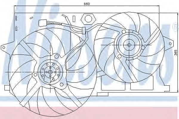 Ventilator, radiator