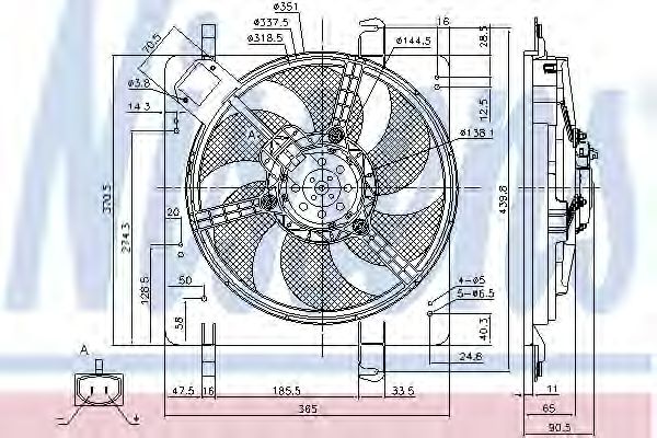 Ventilator, radiator