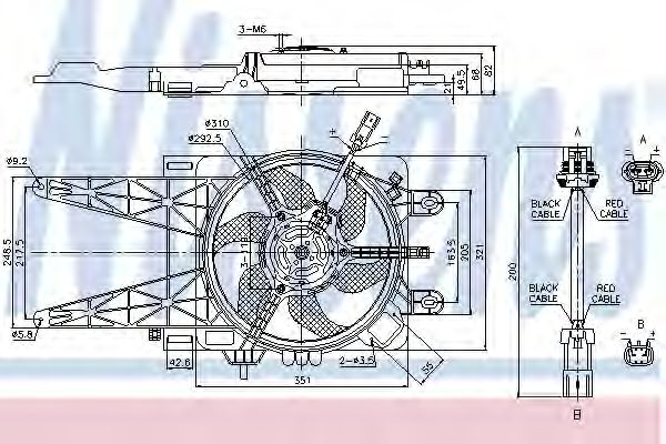 Ventilator, radiator