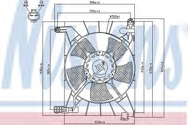 Ventilator, radiator