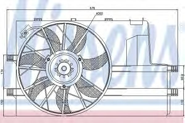 Ventilator, radiator