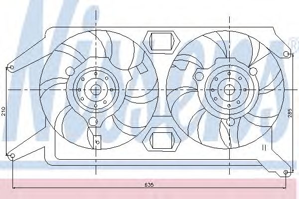 Ventilator, radiator