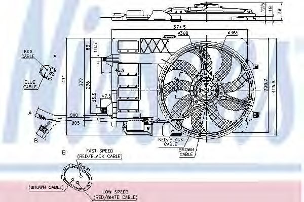 Ventilator, radiator