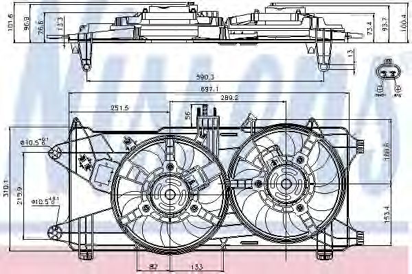 Ventilator, radiator