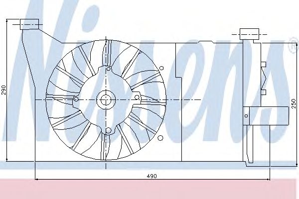 Ventilator, radiator