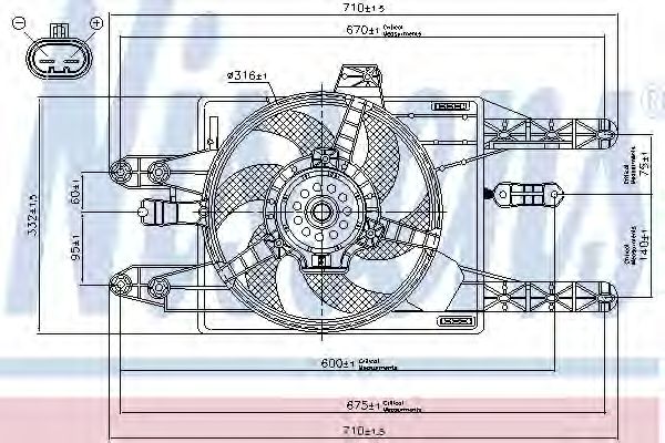 Ventilator, radiator