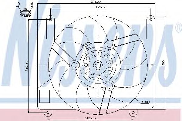 Ventilator, radiator