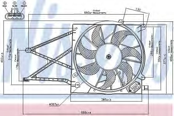 Ventilator, radiator