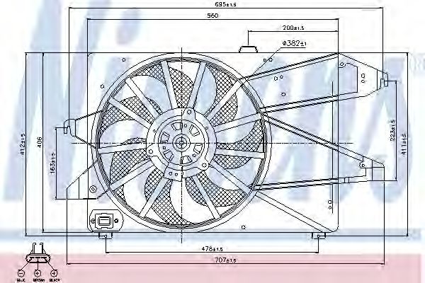 Ventilator, radiator