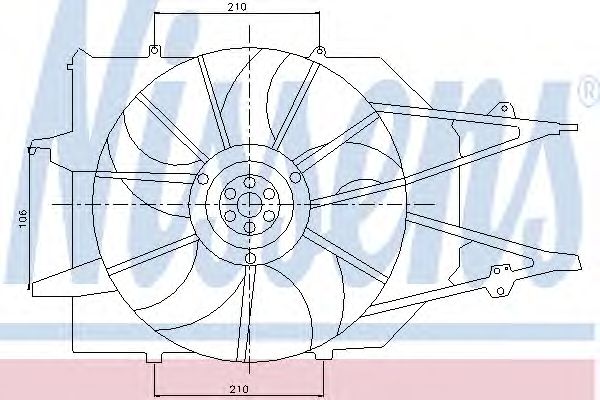 Ventilator, radiator