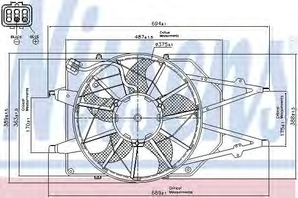 Ventilator, radiator