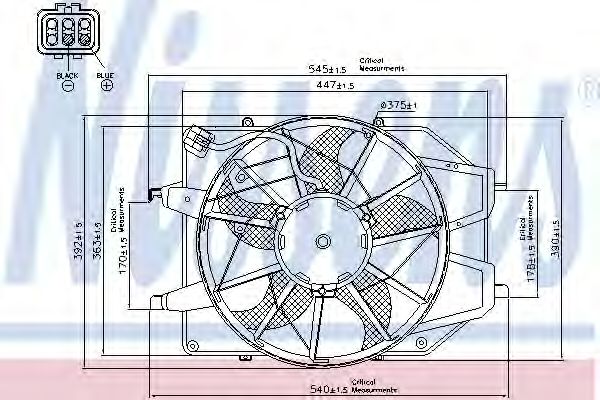 Ventilator, radiator