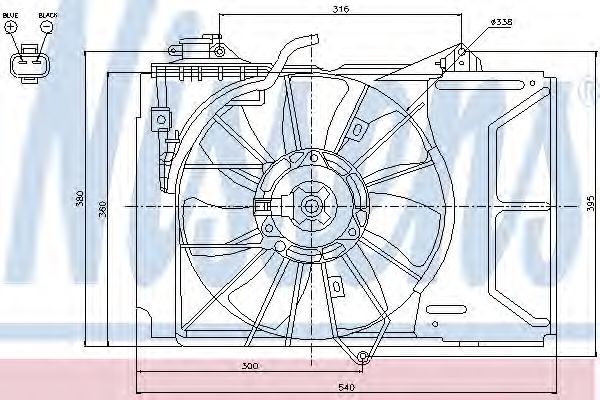 Ventilator, radiator