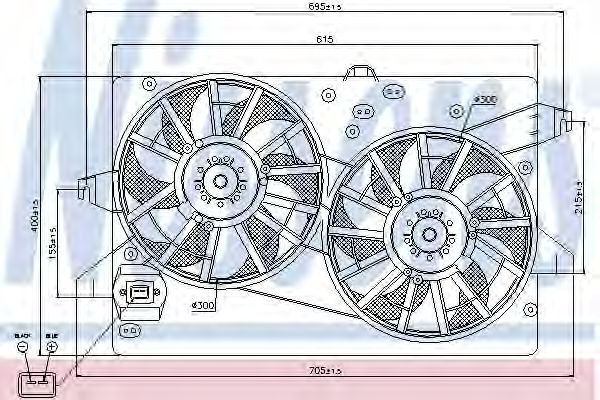 Ventilator, radiator