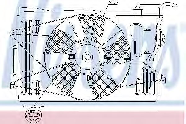 Ventilator, radiator