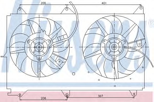 Ventilator, radiator