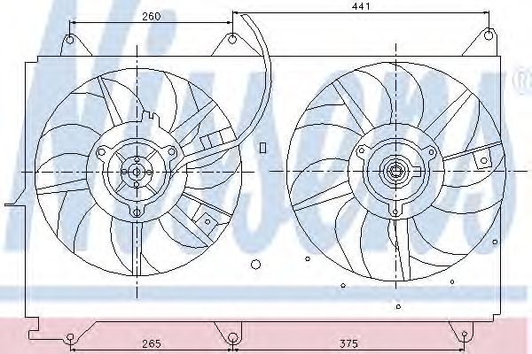 Ventilator, radiator