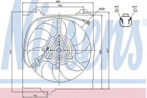 Ventilator, radiator