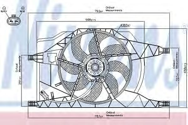 Ventilator, radiator