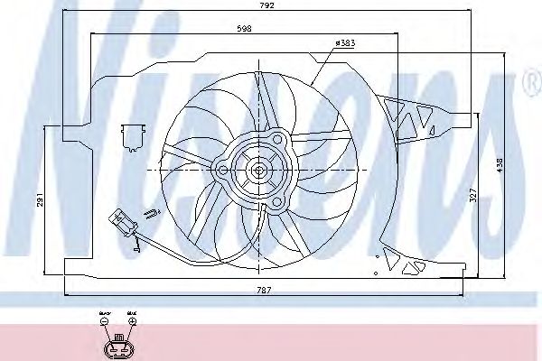 Ventilator, radiator