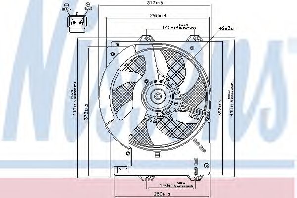 Ventilator, radiator