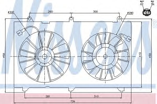 Ventilator, radiator