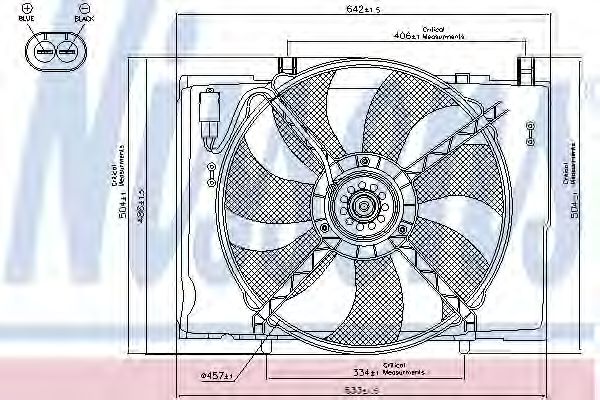 Ventilator, radiator