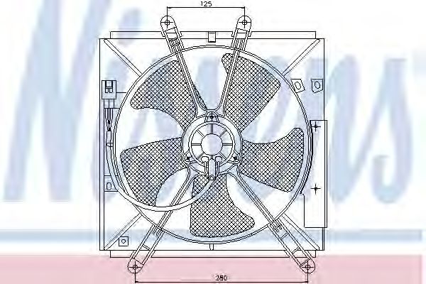 Ventilator, radiator