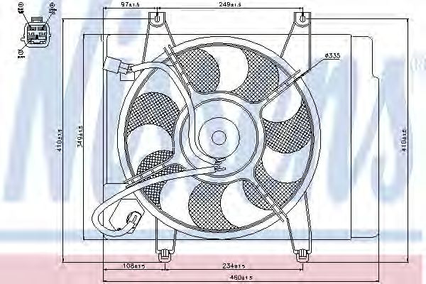 Ventilator, radiator