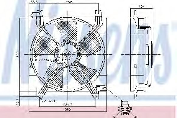 Ventilator, radiator